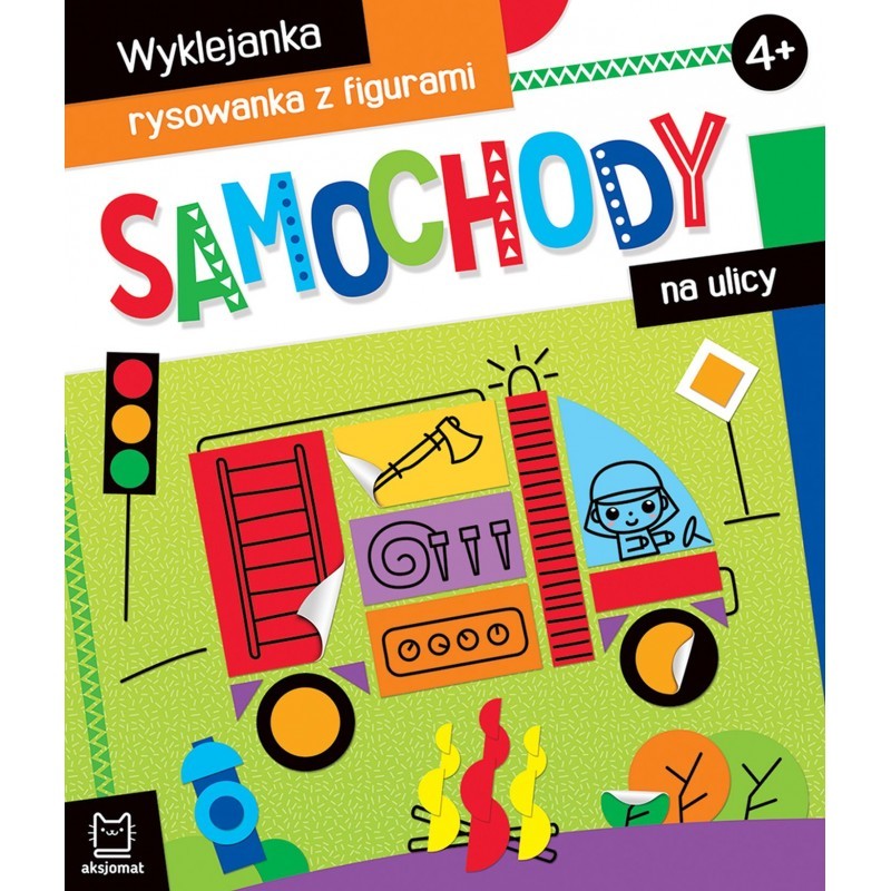 

Wyklejanka Rysowanka Samochody na ulicy Aksjomat