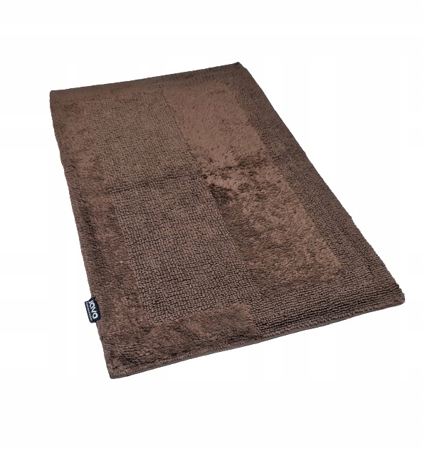Dywanik łazienkowy bawełniany Lux Piano 50x80 brązowy