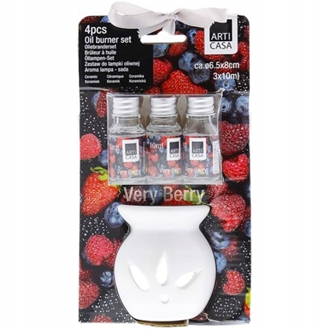

Zestaw Olejek Zapachowy 3 x 10ml Owocowy Kominek