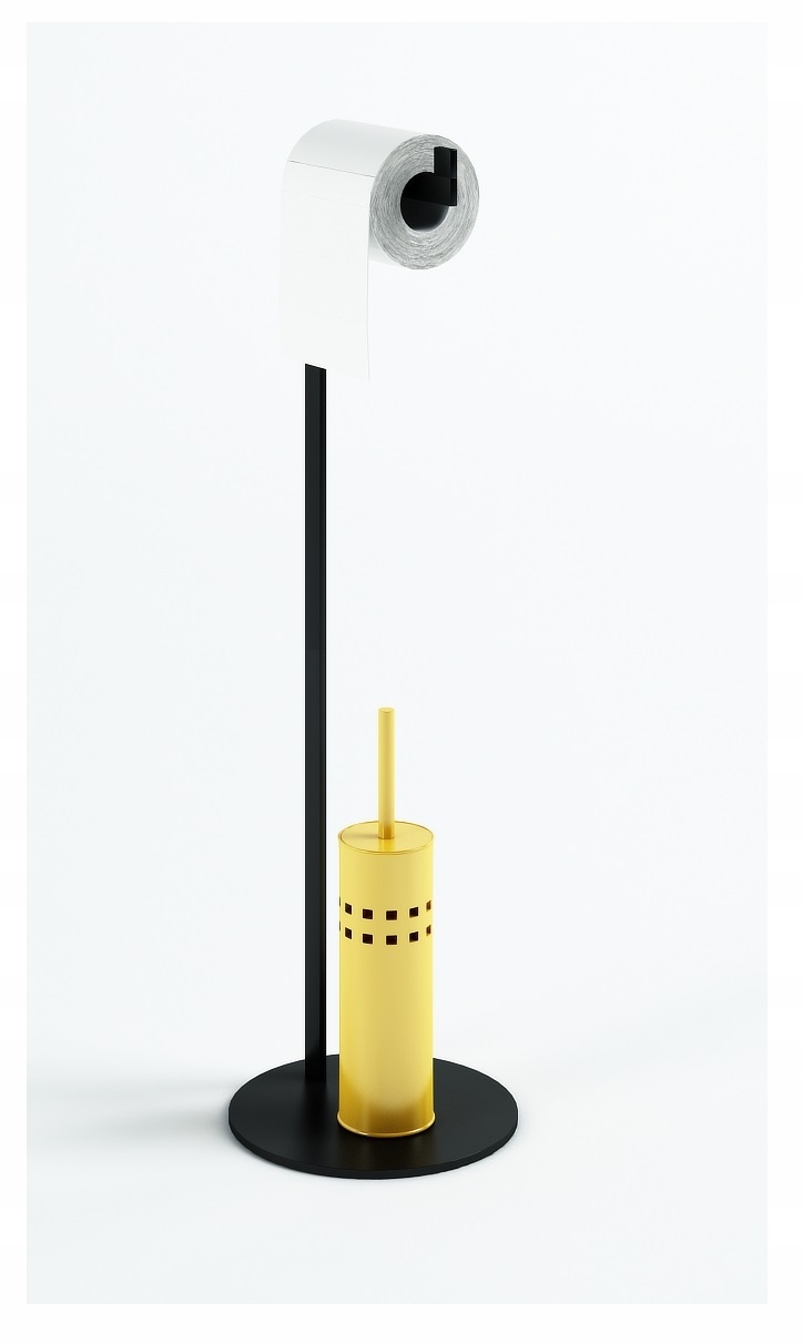 

Stojak Wc na papier toaletowy szczotka zestaw