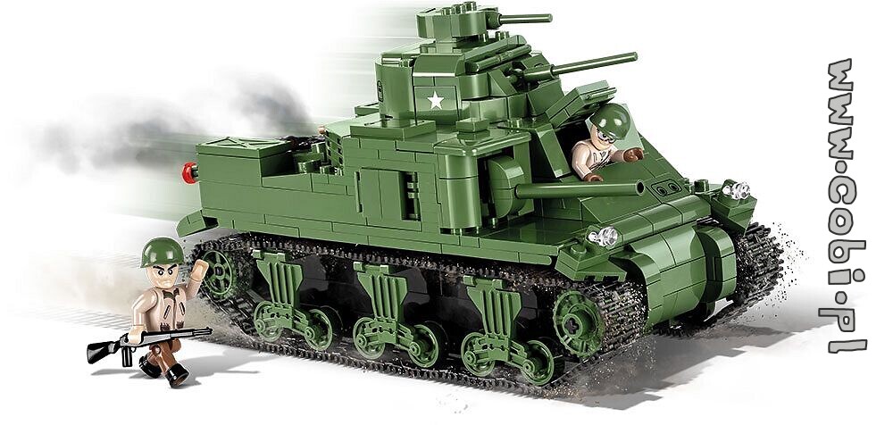 Cobi Czołg M3 Lee (2385) - 530 elem. Typ klocki konstrukcyjne