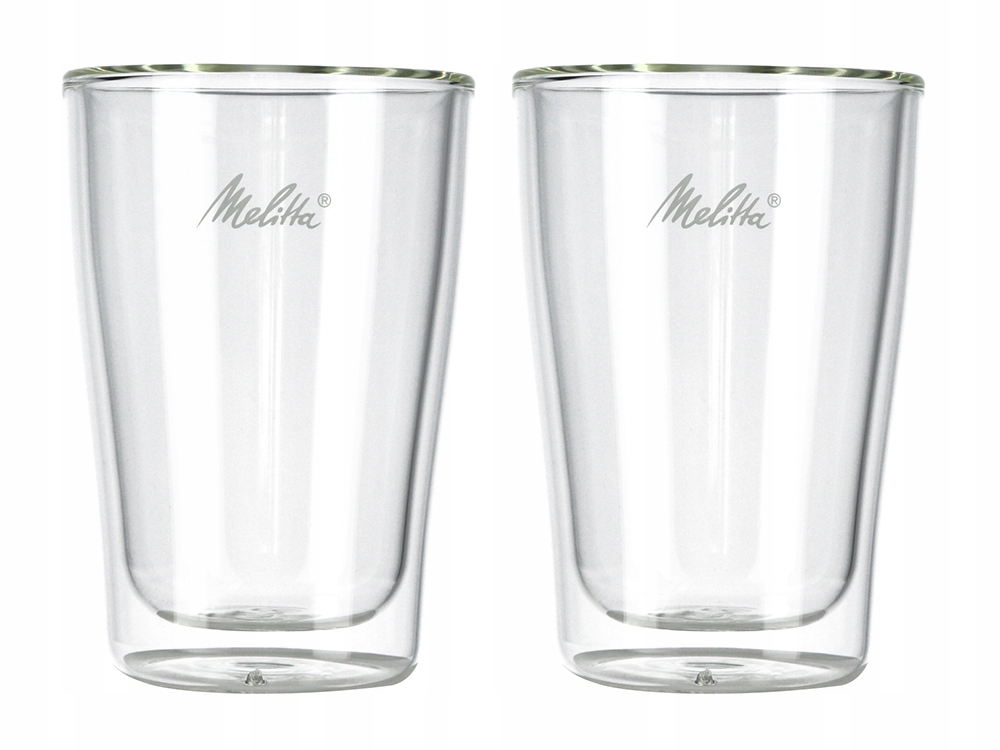 Szklanki termiczne do kawy latte macchiato Melitta 300ml (2szt.)