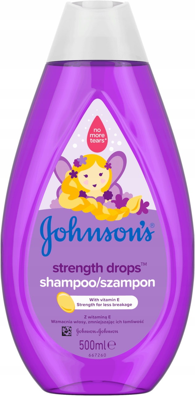 JOHNSON'S BABY Strength Drops szampon z witaminą E