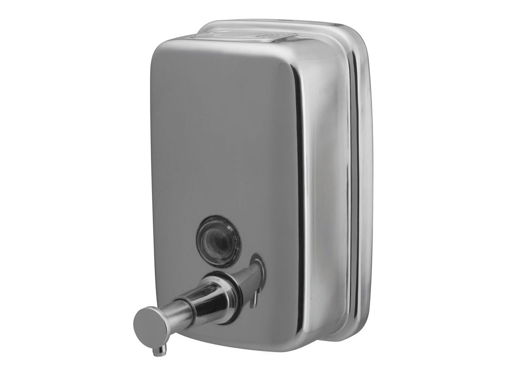 

Dozownik Mydła Dystrybutor 500ml Chrom Bisk