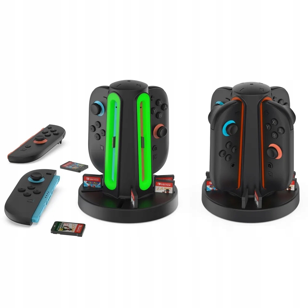 Stacja ładująca ładowarka do 4x Joy-Con 2 Nintendo Switch 2 podstawka LED