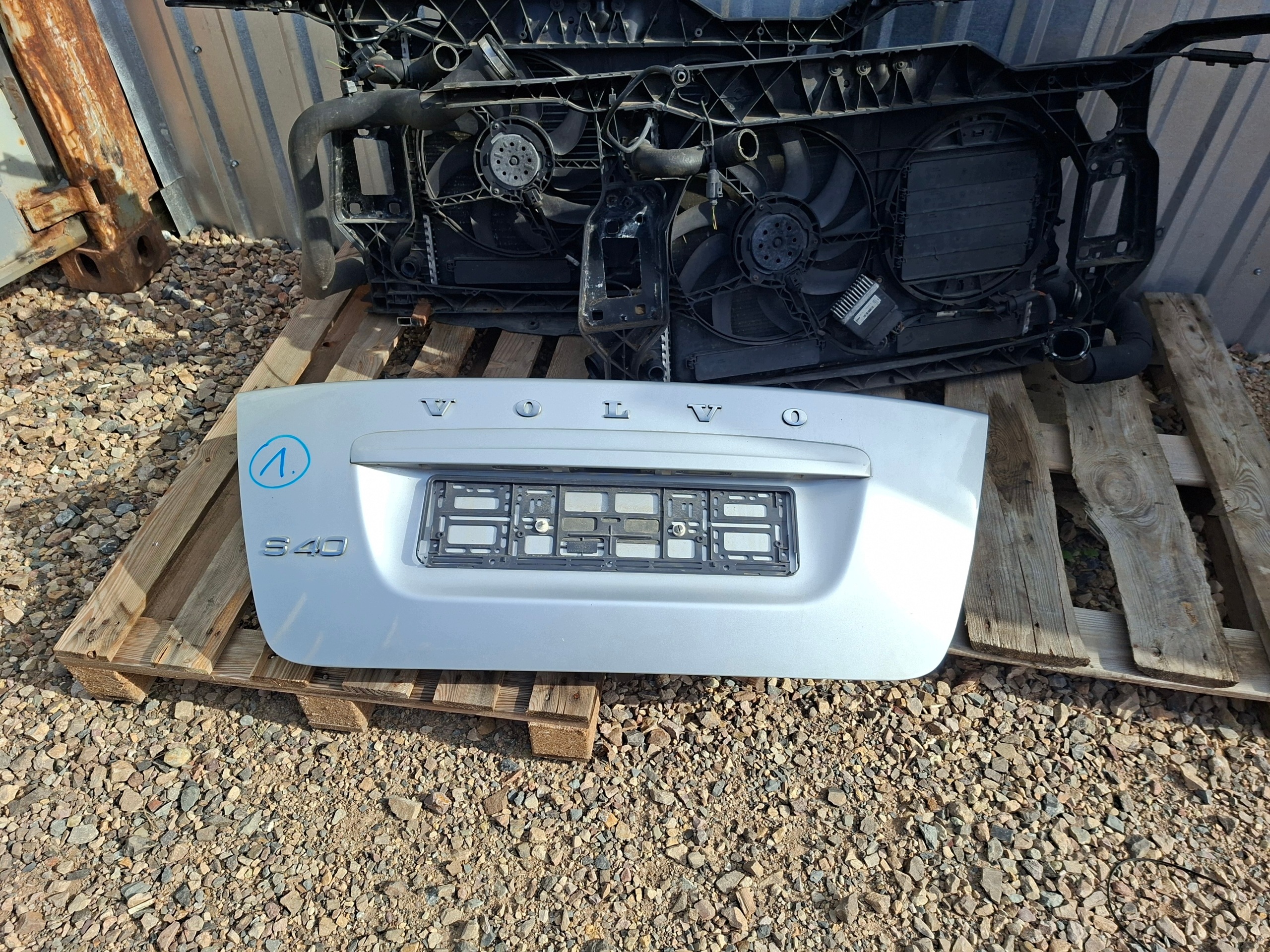 trunk door boot rear VOLVO S40 04-12 426-26 complete