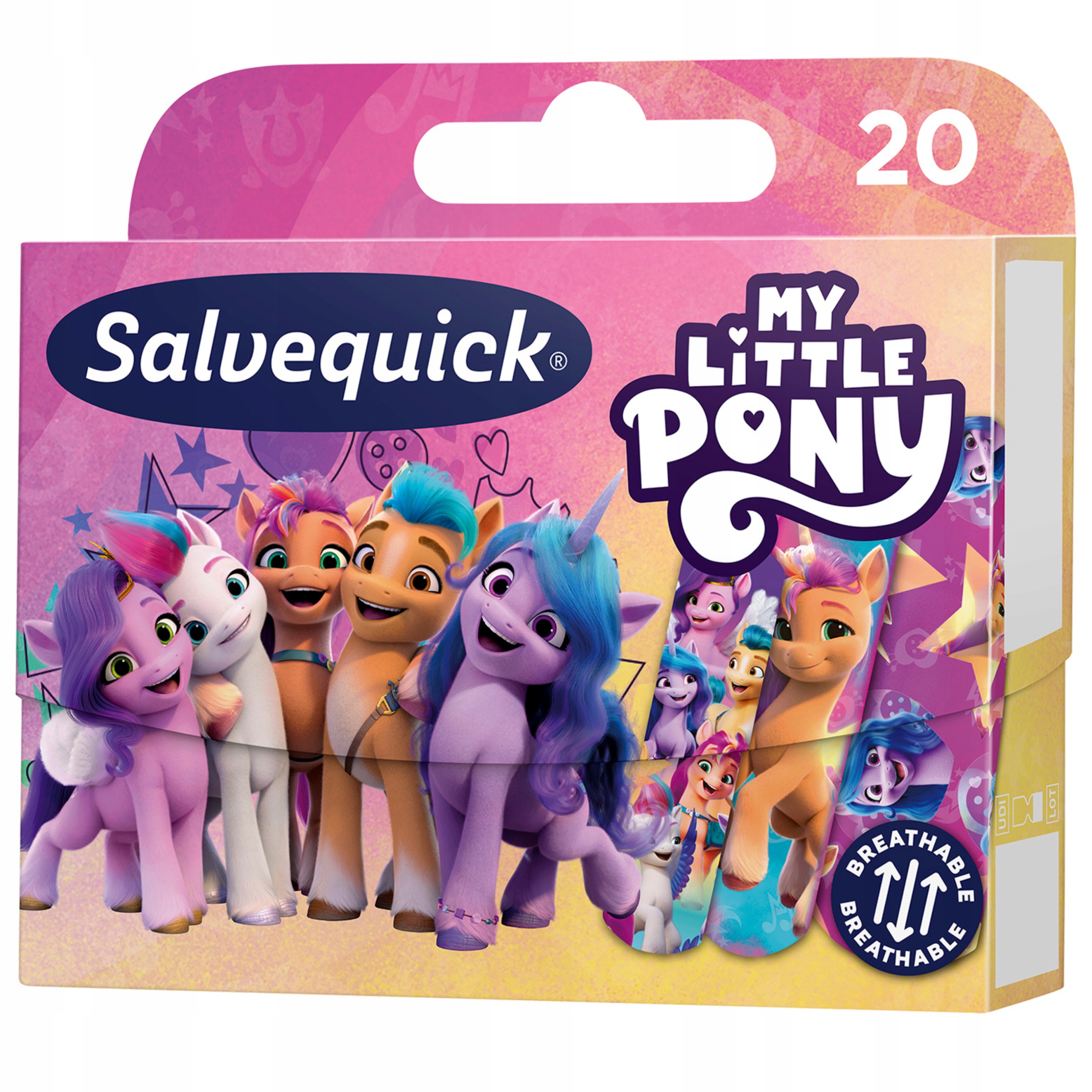 Opatrunki Plastry dla Dzieci z Opatrunkiem 20 szt. My Little Pony Nowość