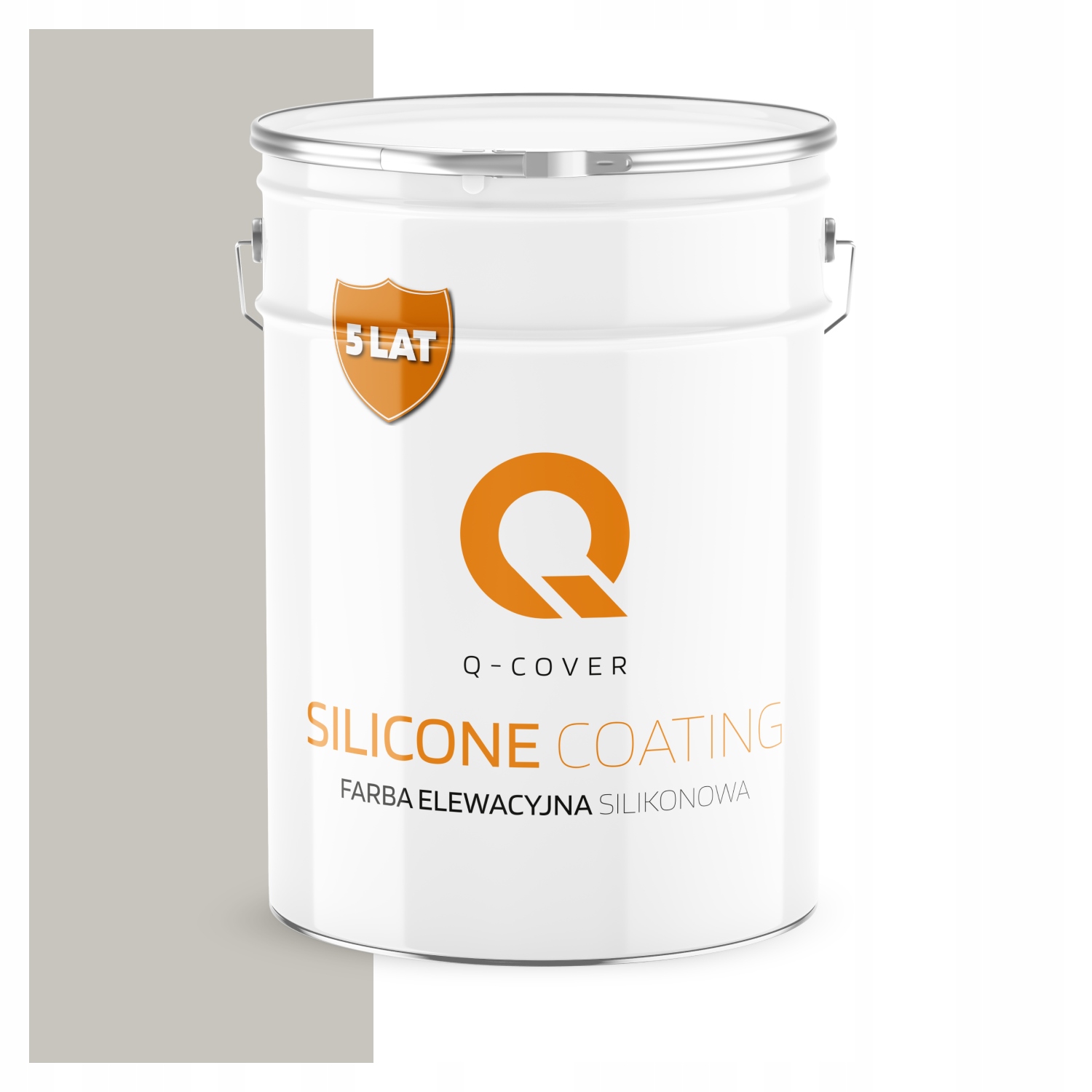 Fasádna Silikónová Fasádna Farba Šedá Popolavá F292 10L