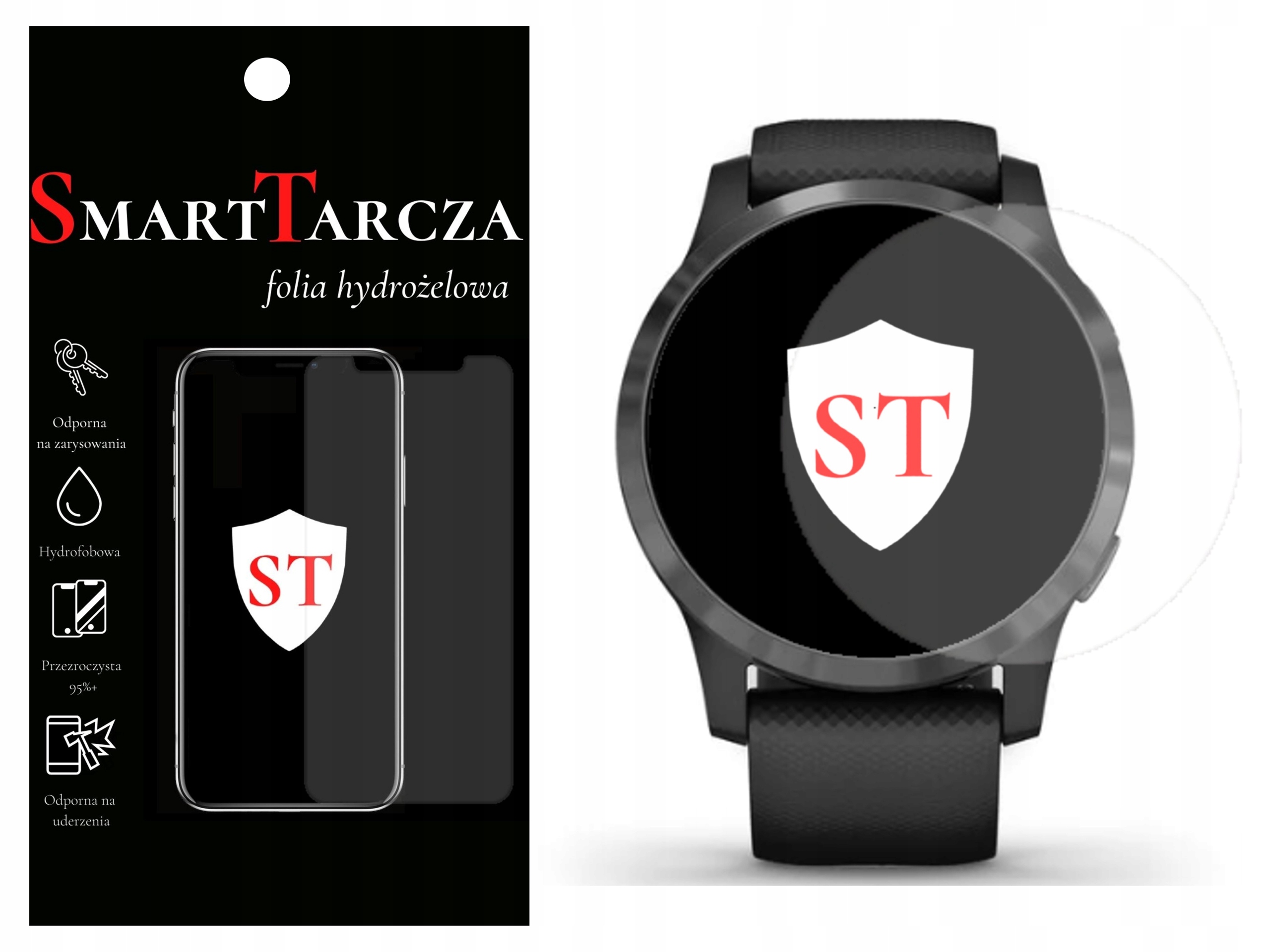 

6 X Folia Hydrożelowa Do Garmin Vivoactive 4S