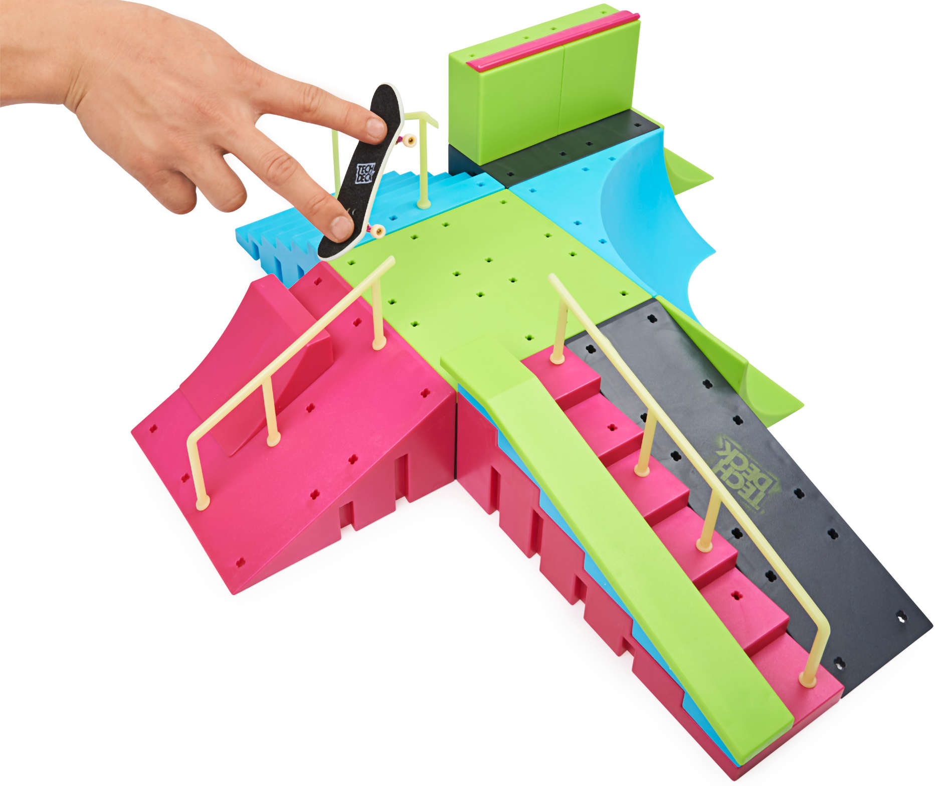 FINGERBOARD RAMPA NEON MEGA PARK INVASION SKATEPARK + 4 KARTY TRICKÓW Rodzaj fingerboard