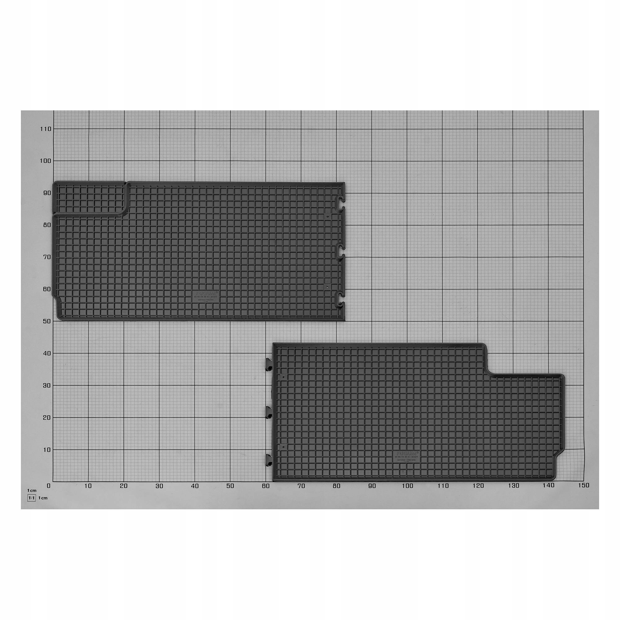 Zestaw dywaników do Opel Vivaro od 2014 | 8/9 miejsc L1 Waga produktu z opakowaniem jednostkowym 8 kg