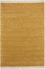 Koberec shaggy chlpatý žltý 160 x 230 cm