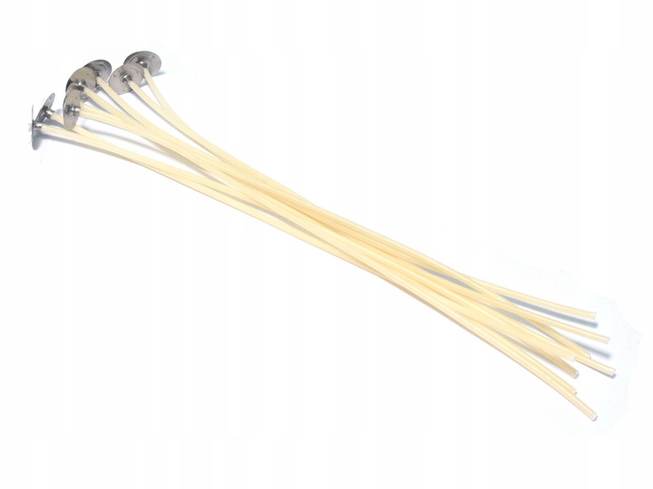 

Knot Knoty do świec wosku z blaszką 20cm 8szt 27N