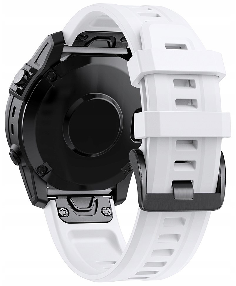 BIAŁY Pasek Garmin FENIX 7 SOLAR (szerokość 22mm)