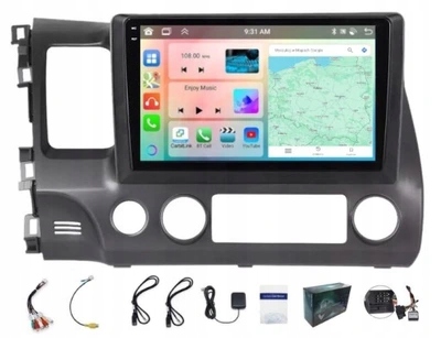 Gps Navigace A Android Honda CIVIC 2006-2011 Carplay Wifi Usb 4GB 64GB