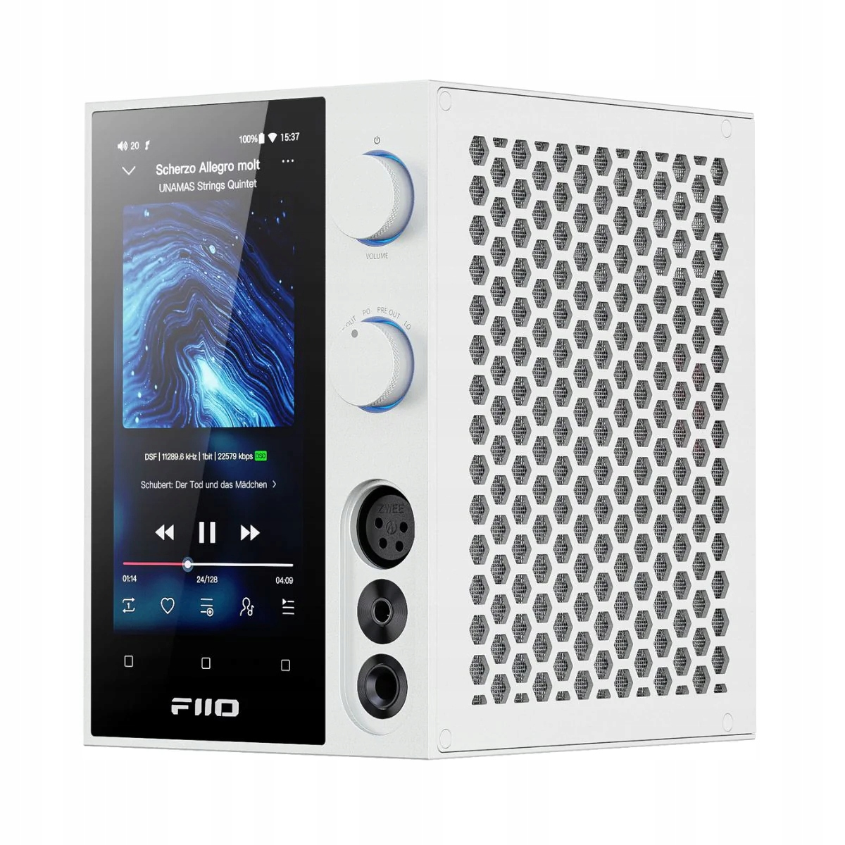 FiiO R7 (Bílý) – Audio Player Dac All-in-One sluchátkový přehrávač