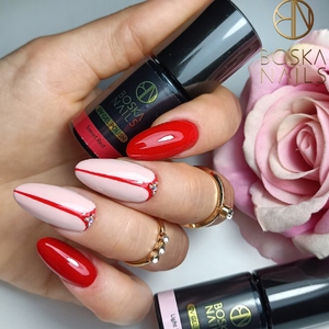Boska Nails набір з 4 святкових кольорів гібридних лаків + солодкість — фото 9