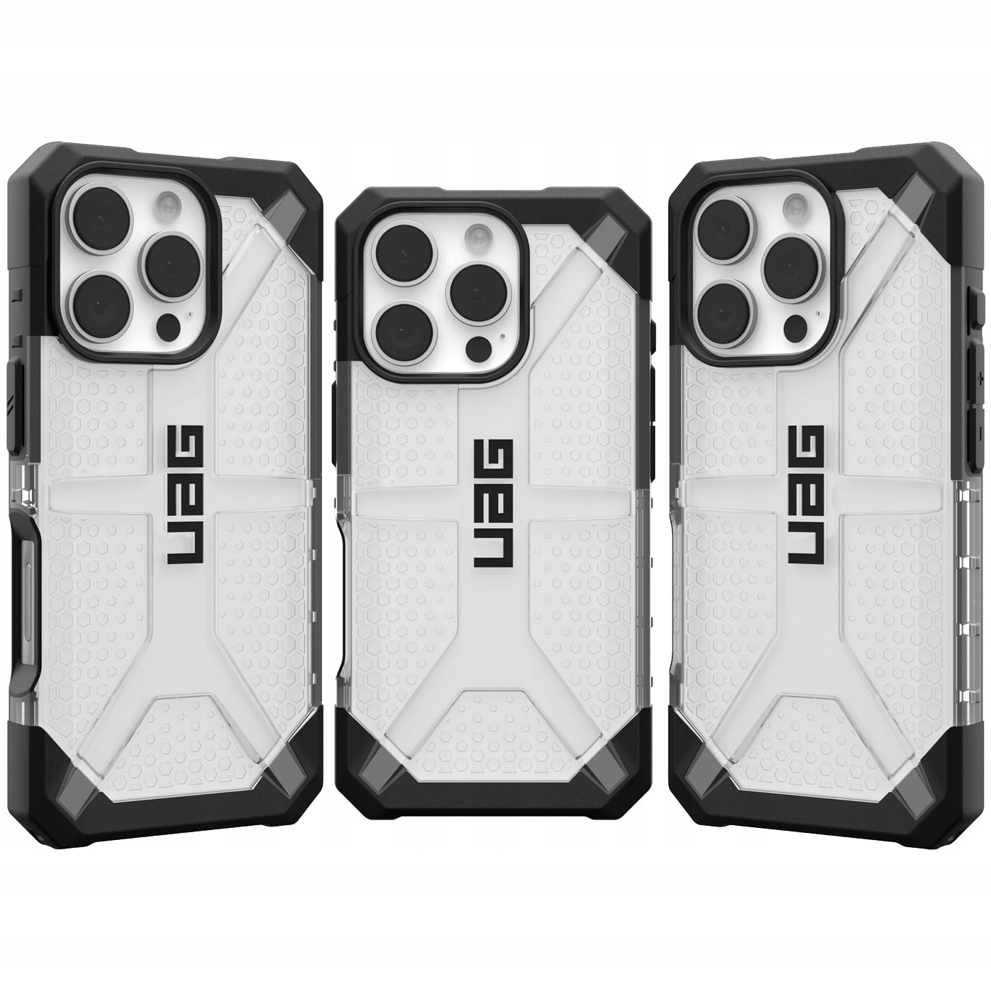 Mocne przezroczyste etui Urban Armor Uag Plasma do iPhone 16 Pro, case Uag