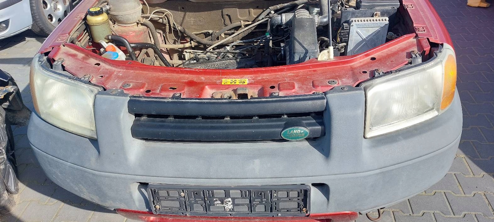 complete front bonnet bumper light LAND ROVER FREELANDER and 601