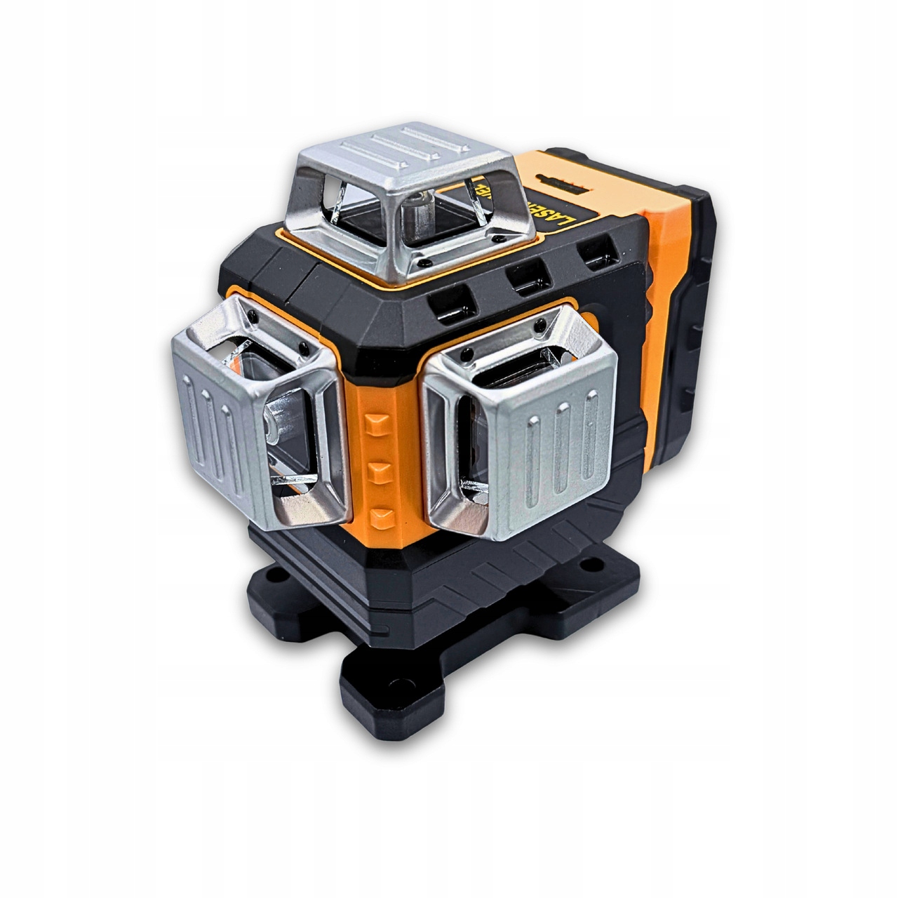 Křížový Laser S Vodorovnou A Svislou 360° Zelenou Laserovou Nivelací, 16 Paprsků Příslušenství, 2x Aku