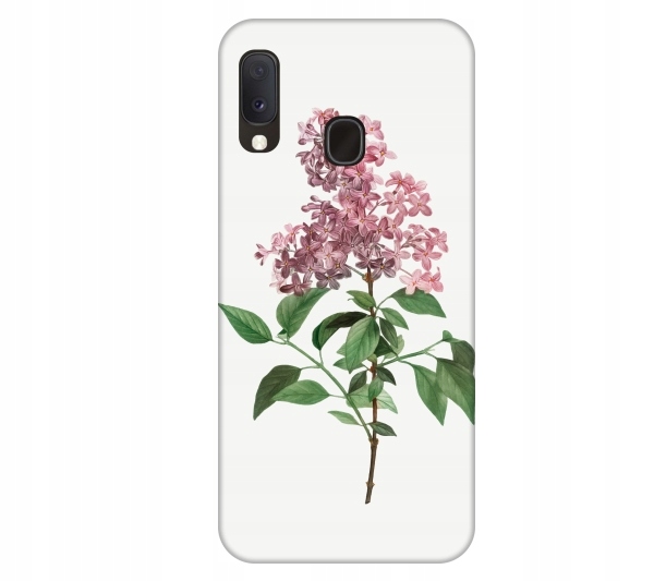 

Etui pokrowiec do Samsung Galaxy A20e Kwiat rózowy