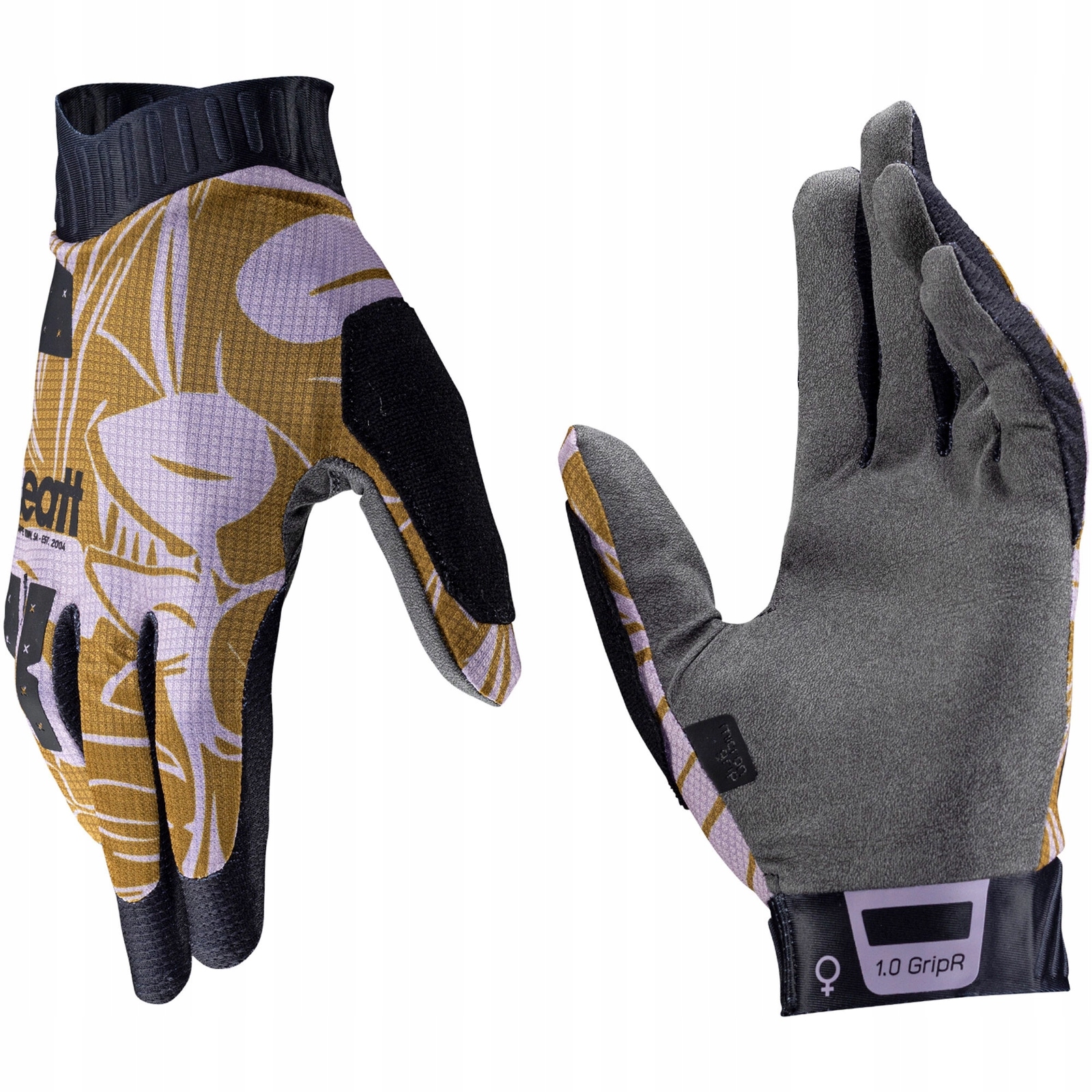 Rękawiczki rowerowe damskie Leatt Glove Mtb 1.0 GripR Women botanic Xs
