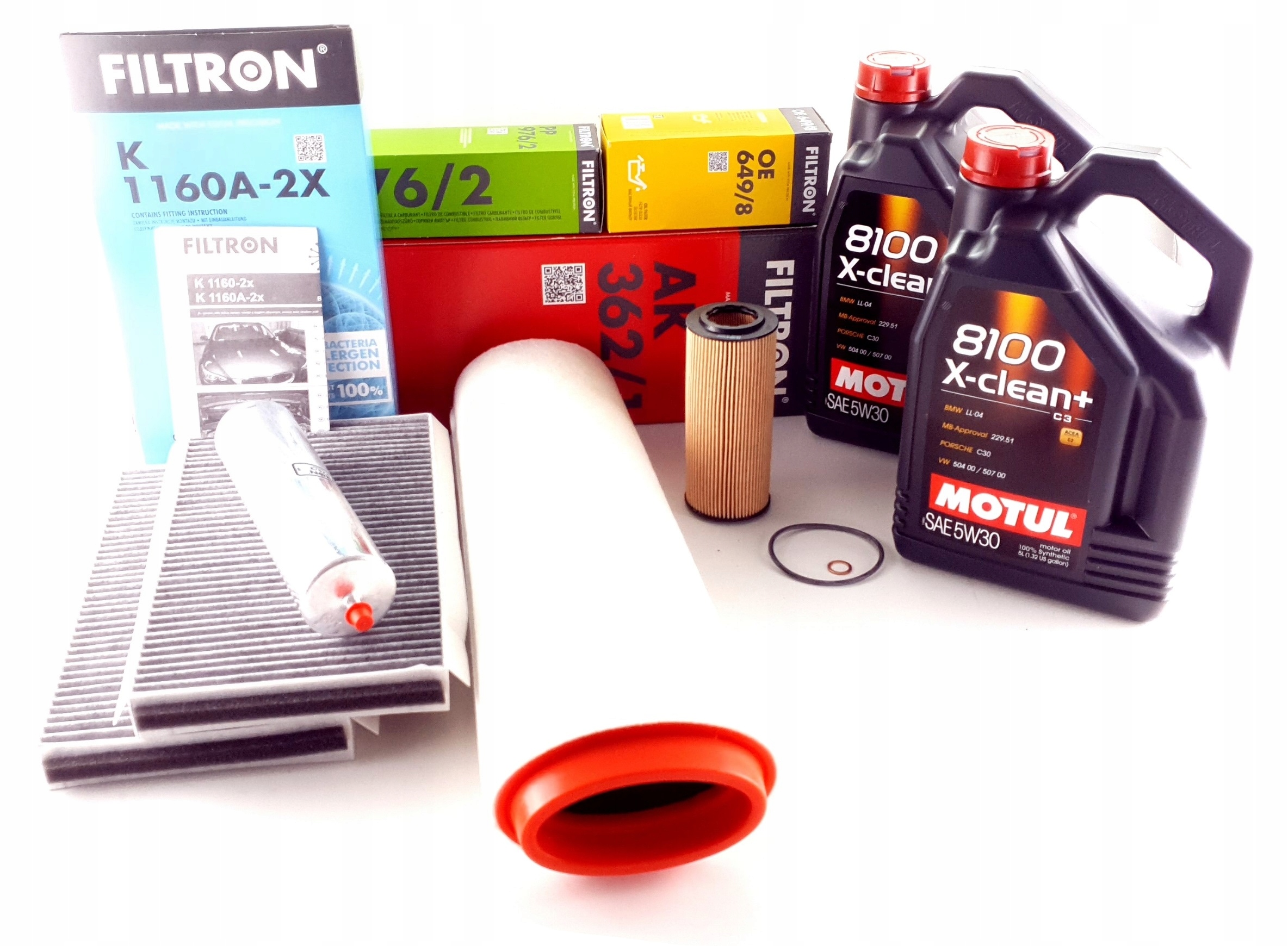 

Filtry 10L Oleju 5W30 Motul Bmw E60 E61 525d 530d