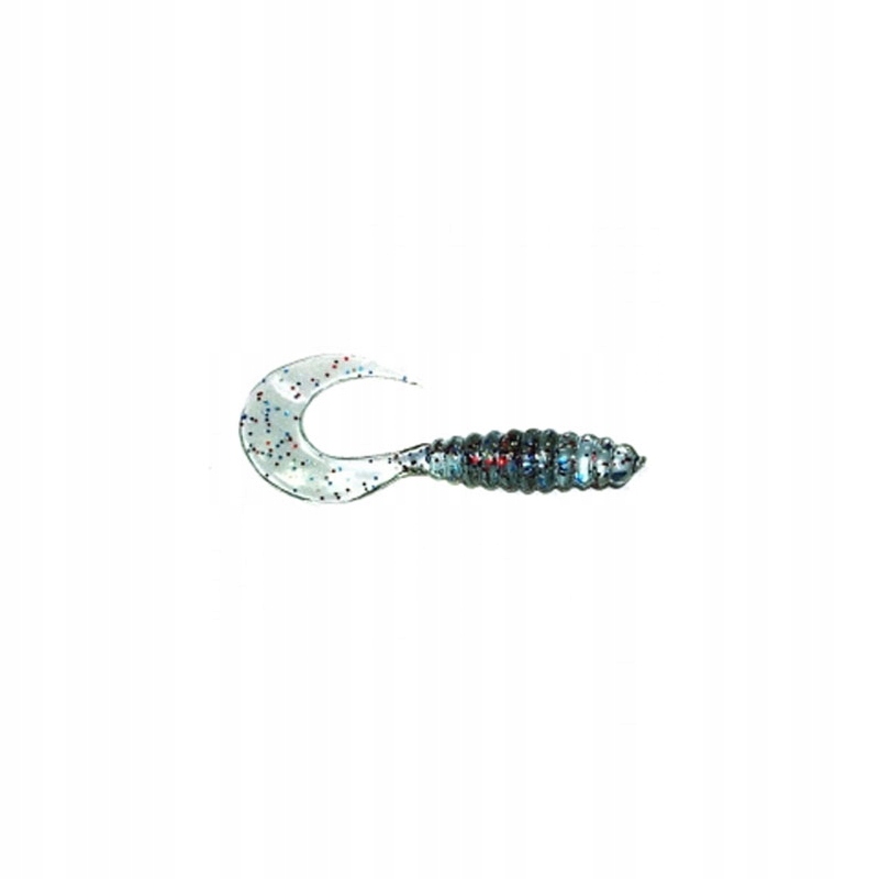 

Manns Twister 5,5 cm Bli przezro. z brokatem