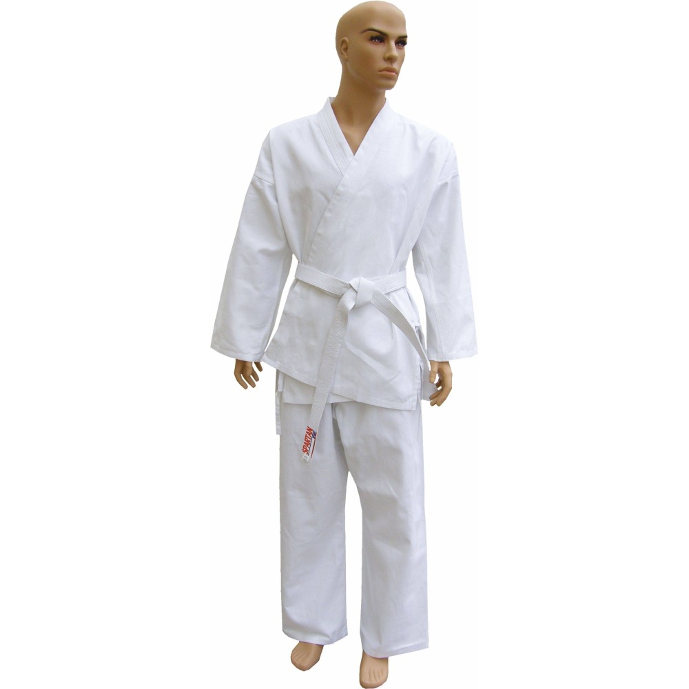 Kimono karate białe z pasem Spartan 200 cm
