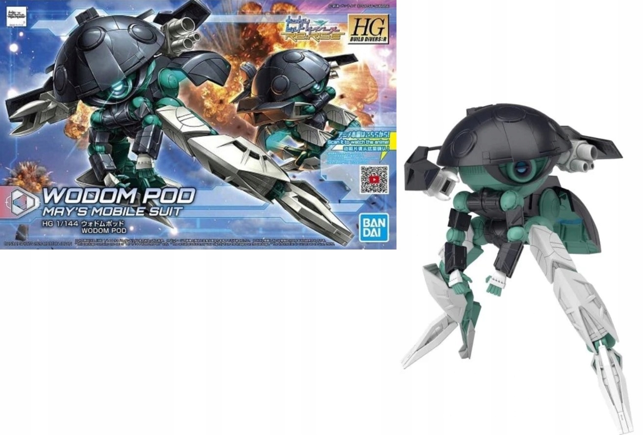 Build Divers Hgbd:r 1/144 Dřevěný pod Model stavebnice