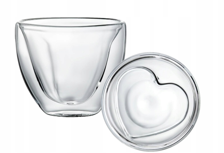 

Zestaw Szklanek Termicznych Podwójne Dwo Serce 250