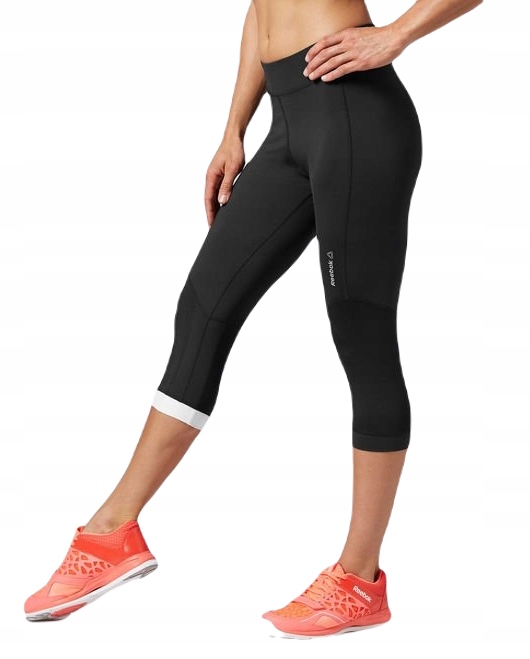 Legginsy Reebok studio c capri tights B83968