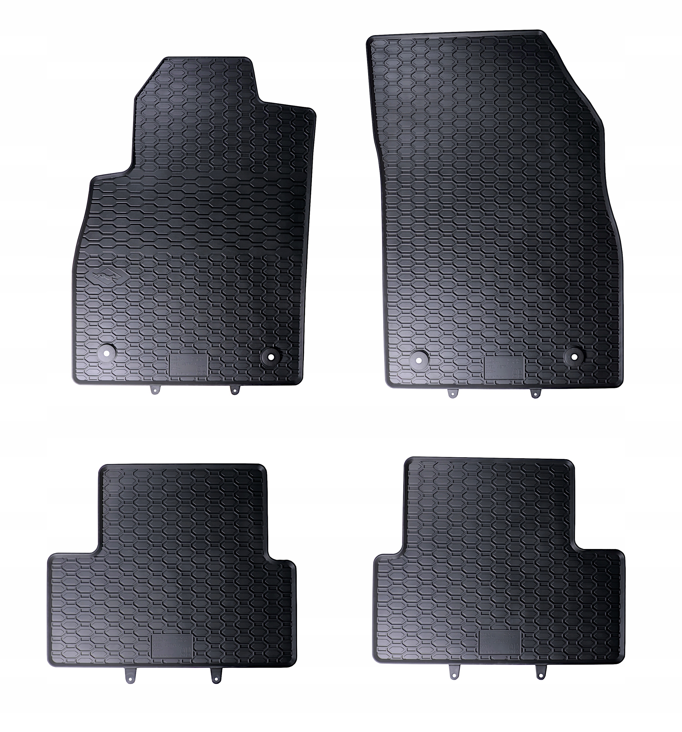 Gumové koberce pro Chevrolet Cruze Hb 08- Originál