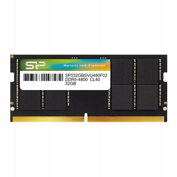 Pamięć Ram Sodimm Silicon Power 32 Gb DDR5 4800 MHz do Pc i serwerów