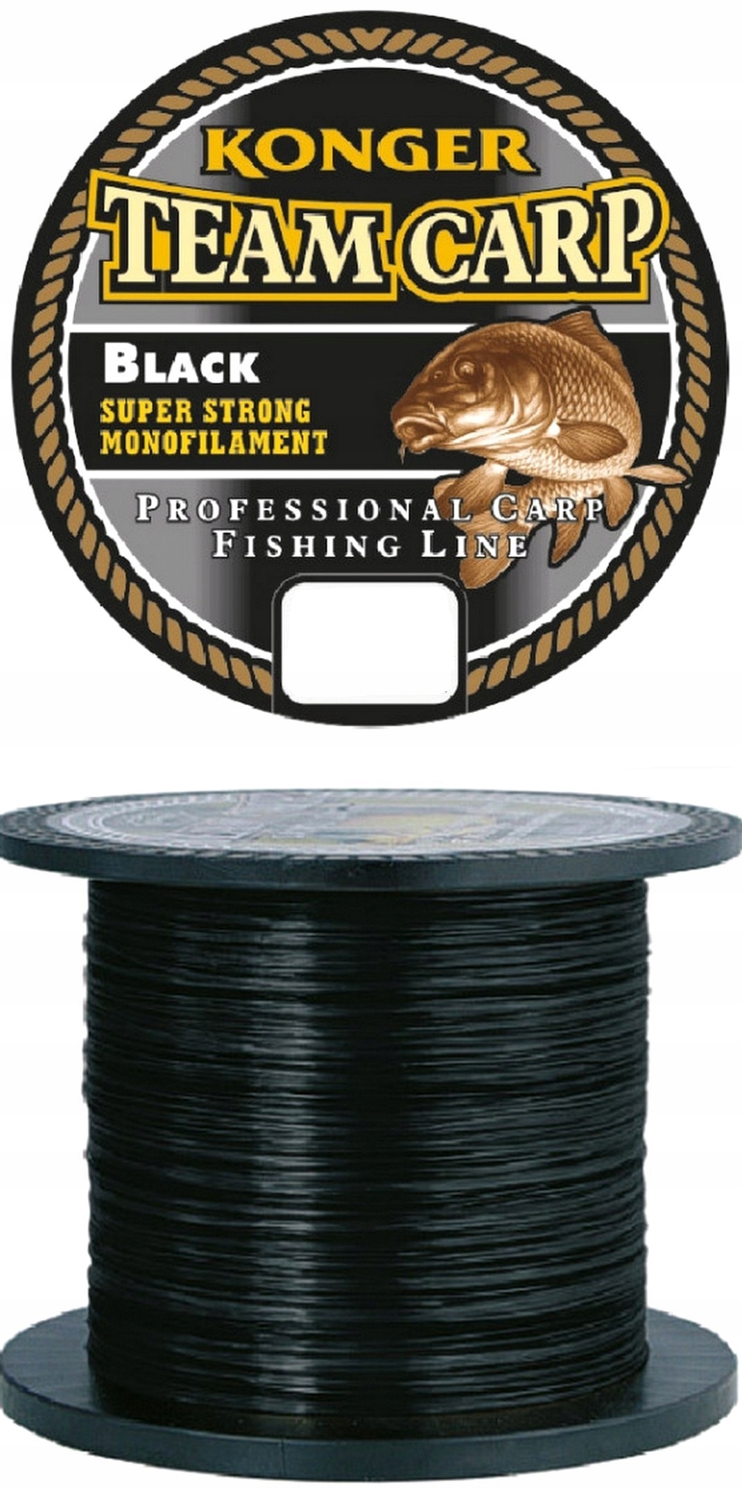 

Żyłka Konger Team Carp Black 1000m 0,35mm