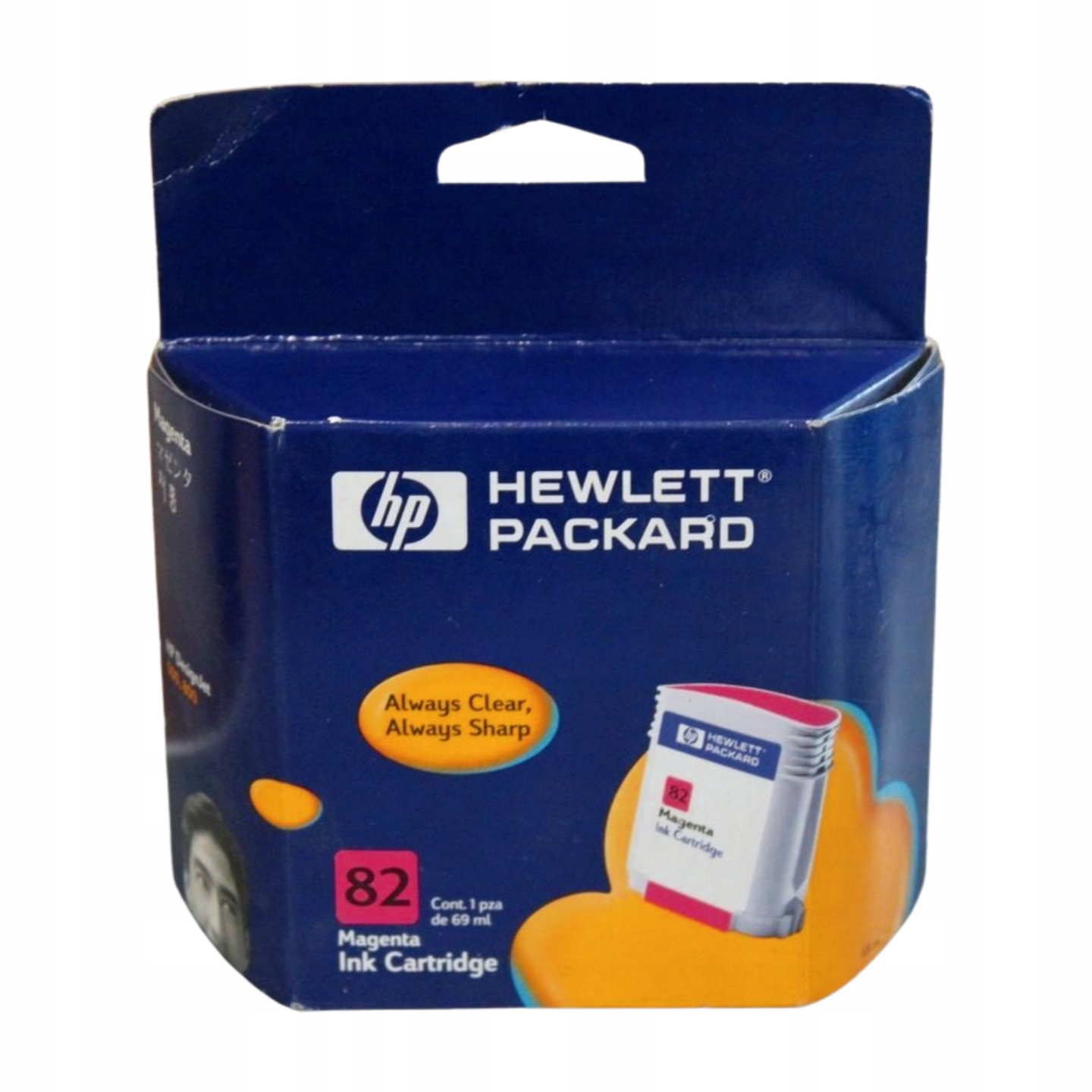 Hp 82 C4912A magenta inkoust 02 originál
