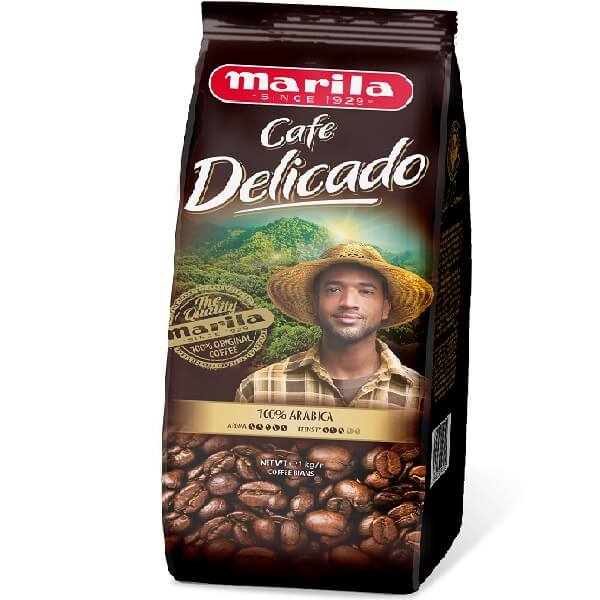 Káva zrnková arabica 100% Marila Cafe Delicato 1000 g