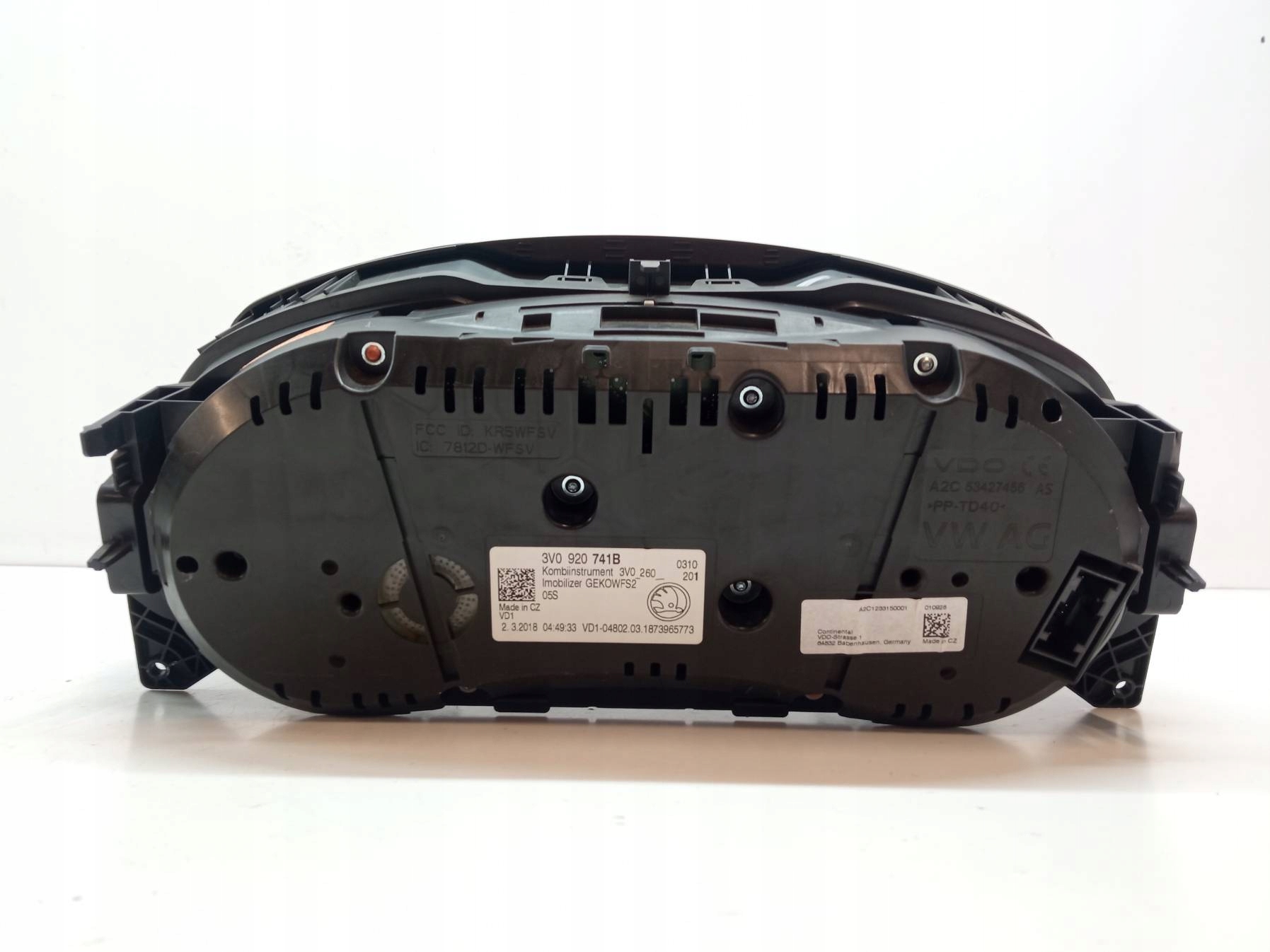 dials 3V0920741B 2.0 TDI Skoda Superb III (2015-)