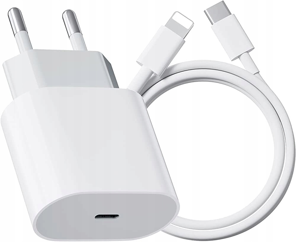 SZYBKA ŁADOWARKA SIECIOWA USB C 20W + KABEL 1M IPHONE LIGHTNING Marka XO
