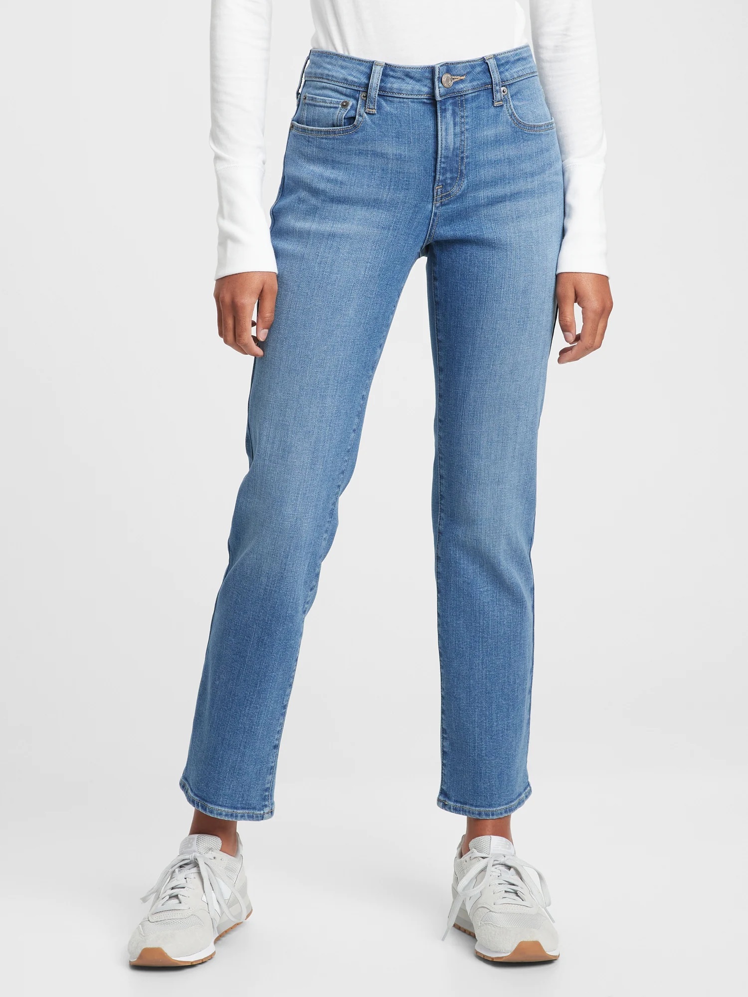 Gap Džíny new classic straight med