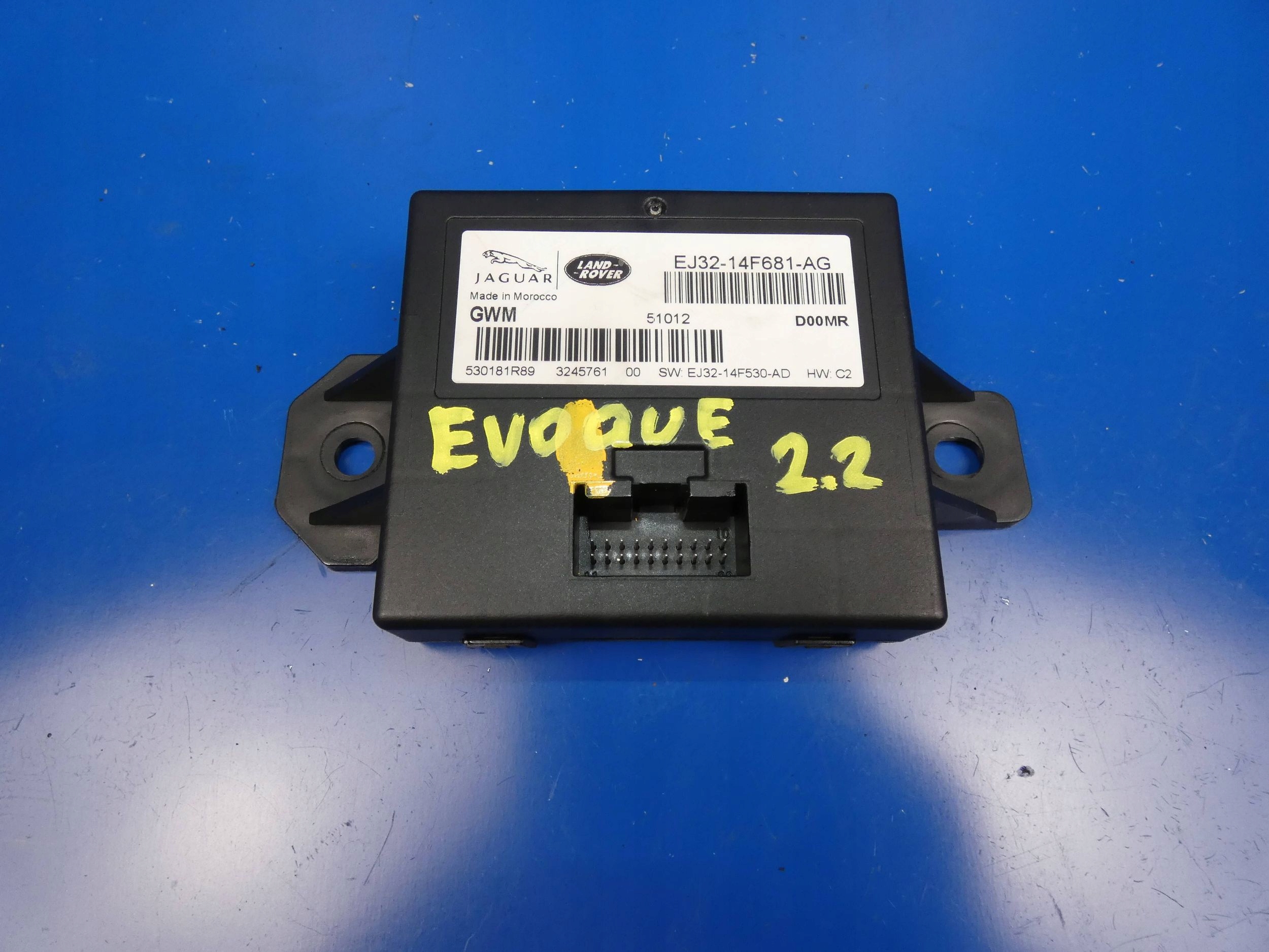 RANGE ROVER EVOQUE e L538 modulo Centralina GATEWAY