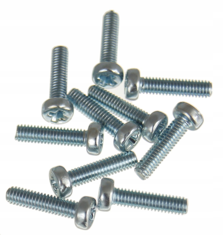 

Śruba M2,5 długość 10mm ocynkowana 10 szt.