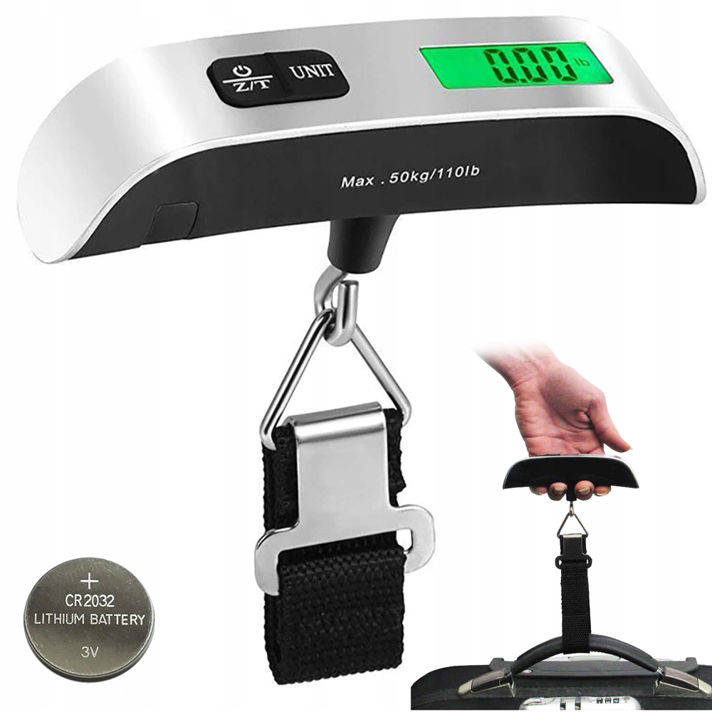 

Podróżna Waga Bagażowa Lotnicza Turystyczna 50kg