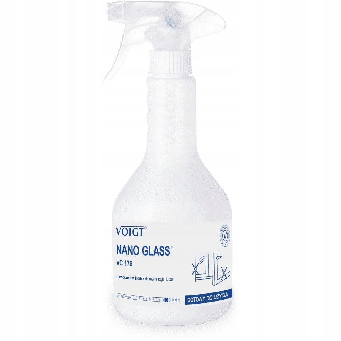 

Spray do szyb i luster 600ml nano glass VC176/C201