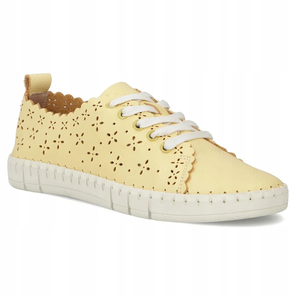 Buty damskie skórzane półbuty Filippo wsuwane lekkie r.38