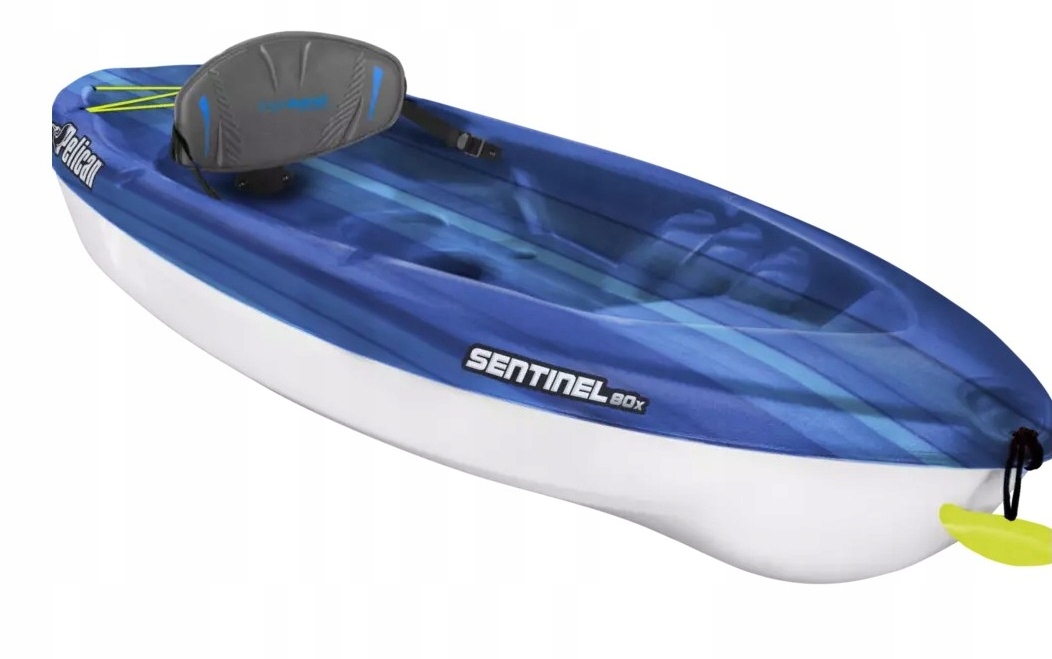 Lekki Turystyczny Kajak Jednoosobowy Sit On Top Sentinel 80X Pelican 15kg