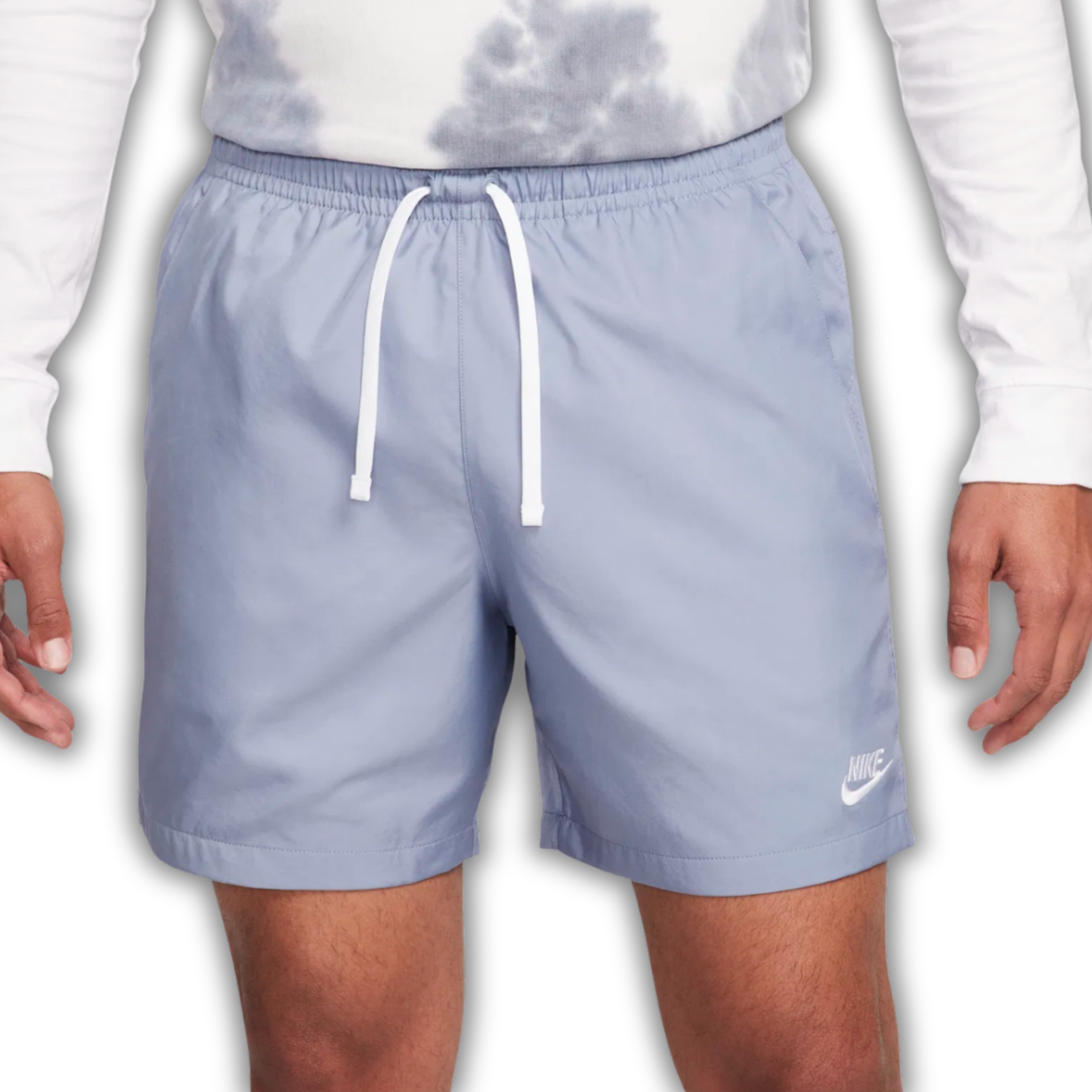 Pánské sportovní Kraťasy Nike modré, letní Trénink kluzké, velikost L