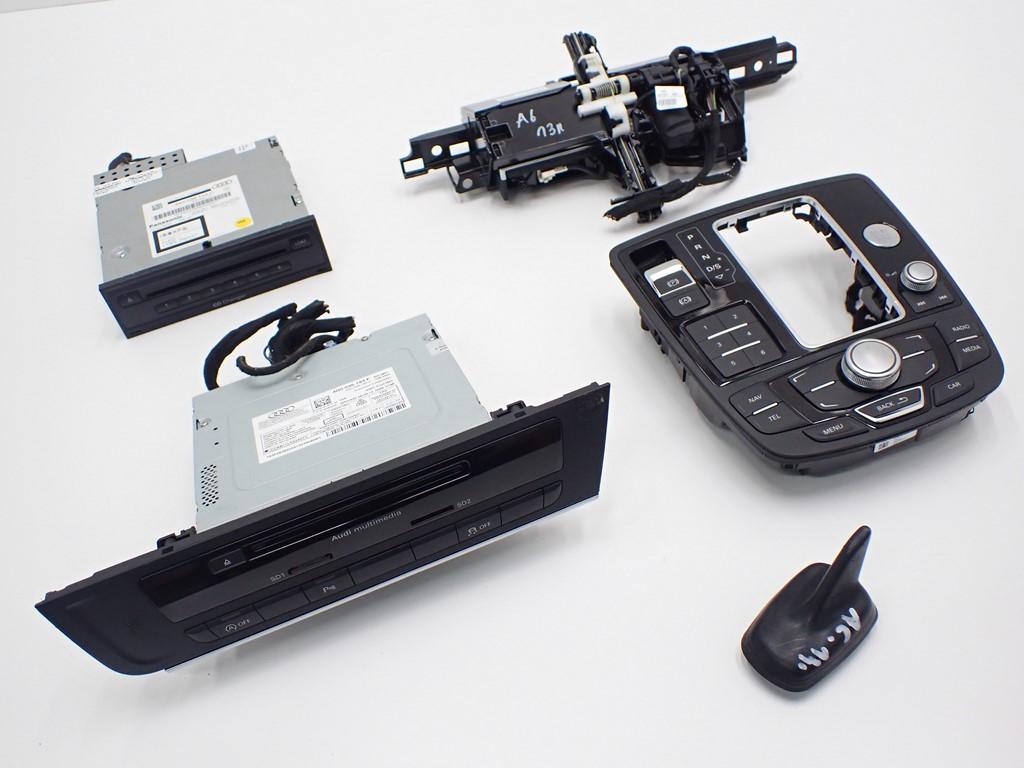 4G0035193F 8X0035110C - Навігація NAVI радіо панель оригінал AUDI A6 C7 13r