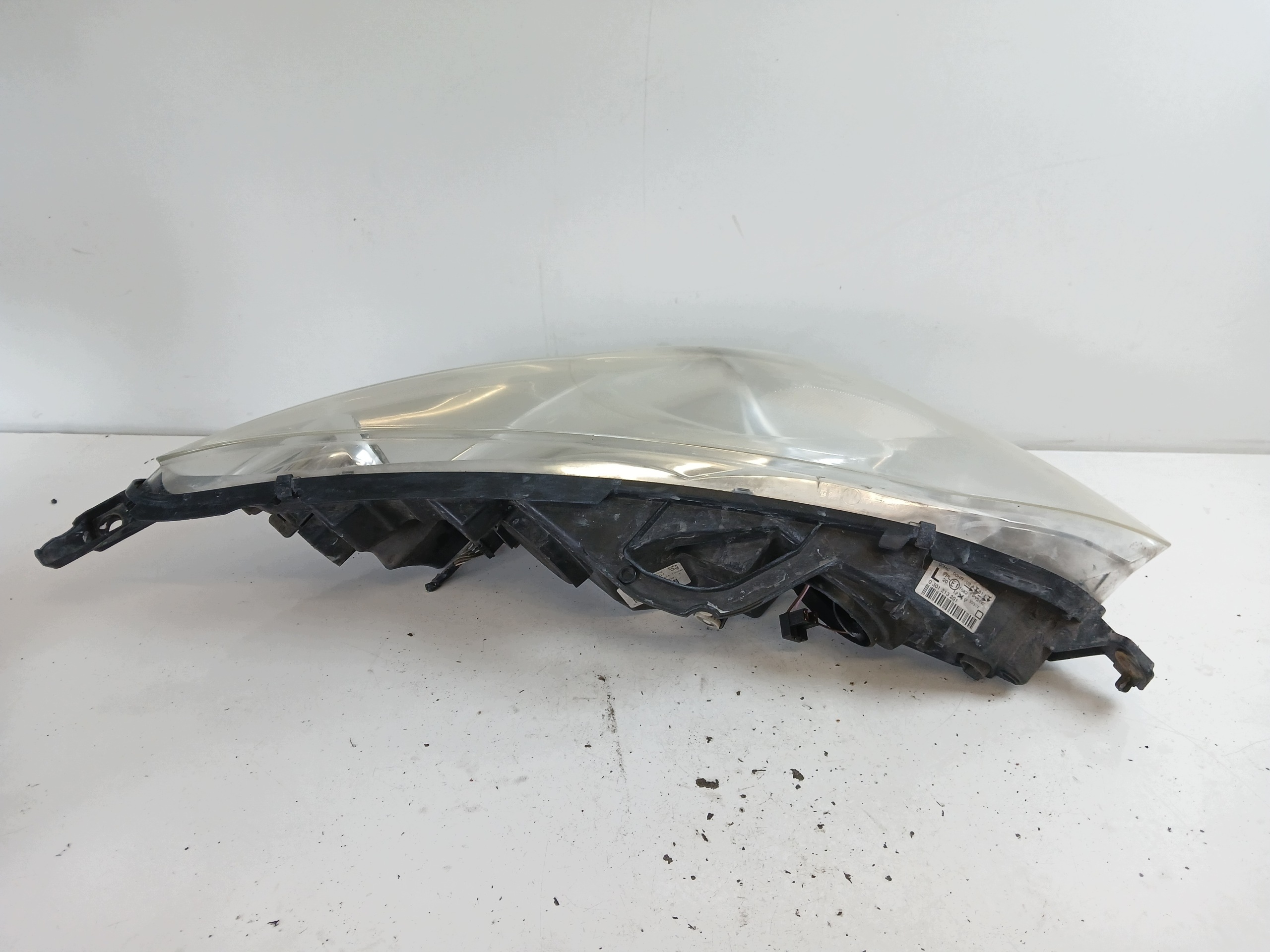 PEUGEOT 407 light left front lens 0301213201