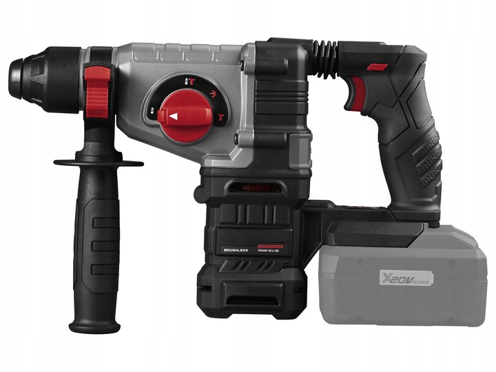 MŁOTOWIERTARKA BEZSZCZOTKOWA PARKSIDE SDS Plus MOCNA!!! BAT 2x 4Ah Marka Parkside